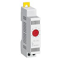 Термостат модульный с регулируемым диапазоном температуры -10…+80°C, NС-контакт | код R5MTHNC | DKC