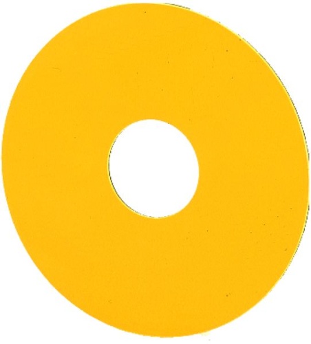 Шильдик для кнопки аварийной остановки, пустой, M22-XBK | код 269580 | EATON Шильдик для кнопки аварийной остановки, пустой, M22-XBK | код 269580 | EATON