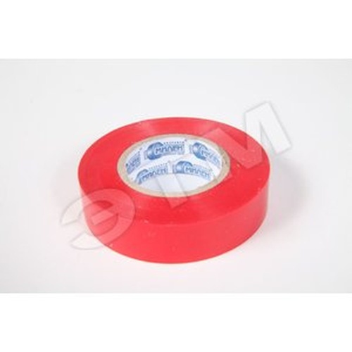 Изолента ПВХ красная 19мм 20м | код 3521 | МИЛЕН