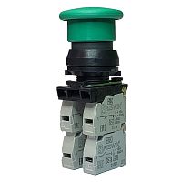 Выключатель Briswik КЕ 022/2м зеленый 3но+1нз Гриб IP40 УХЛ3 10А | код aZ-HB-0Ai-0342 | Briswik