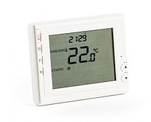 Термостат комнатный Teplocom TS-Prog-2AA/8A, проводной, прогр., реле 250В, 8А | код 912 | БАСТИОН