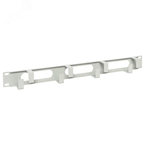 Органайзер кабельный TERACOM 1U 4 кольца с окнамиОрганайзер кабельныйый | код TRC-1CO-4R-M-GR | EKF