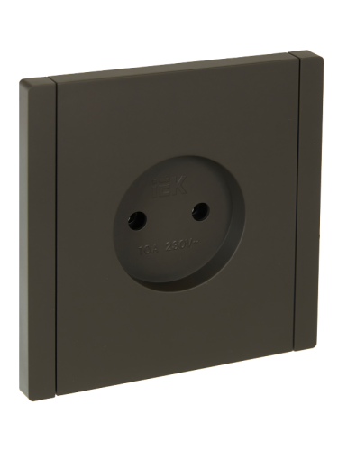 FORTE&PIANO Роз. без з/к без з/ш в/к 10А FP318 сер. IEK | код FP-R10-10-K03 | IEK