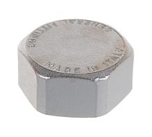 Заглушка ВР никелированная 3/4 (SFT-0027-000034) | код RG008Q0R2OGMPS | STOUT