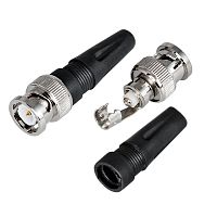 Разъем штекер BNC PROconnect под винт с колпачком | код 05-3071-4 | PROCONNECT