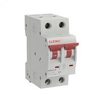 Выключатель автоматический двухполюсный 10А D MD63S-2PD10 4,5кА | код MD63S-2PD10 | DKC