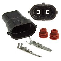 Разъём авт. соединитель RUICHI 7028Y-2.8-11, 12/ 24 (DC) В | код 107121 | Ruichi