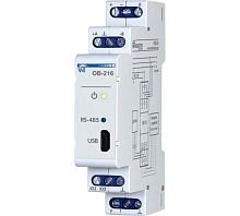 Модуль ввода-вывода одноканальный, 4 режима работы ,5 типов датчиков, Modbus (выходной сигнал 0-10В, 4-20 мА), TTL - Modbus конвертер | код 3425604216 | Новатек-Электро