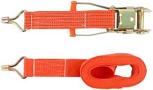 Ремень для крепления груза, храповый механизм 196 мм, лента 50 мм x 6 м, 2000 / 4000 кг | код 64920 | FIT