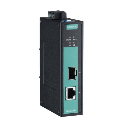 Конвертер IMC-21GA-T Industrial Gigabit Media Converter, SFP Slot, t: -40/75 | код 00-06101219 | MOXA Конвертер IMC-21GA-T Industrial Gigabit Media Converter, SFP Slot, t: -40/75 | код 00-06101219 | MOXA