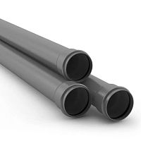 Труба канализационная BASE 40 x 250мм для внутренней канализации стенка 1.8мм (200400025) | код 00000020675 | Valfex