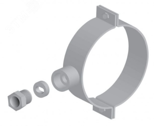 Хомут для ввода кабеля в трубу d=100 мм ТС.12.001 | код 2184006 | ССТ