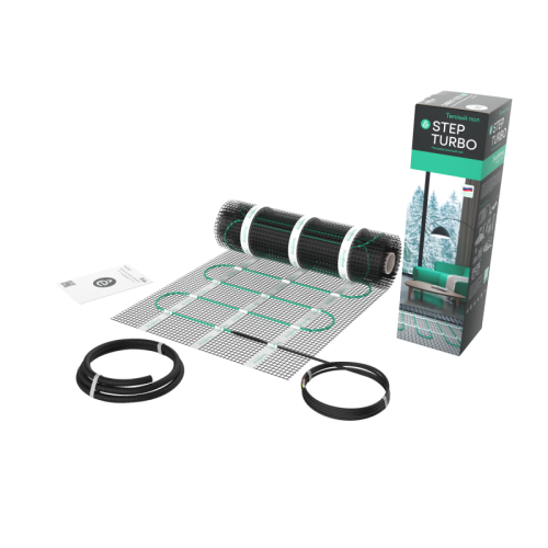 STEP TURBO Теплый пол/Мат нагревательный STM200010, 200 Вт/м2, 200 Вт, 1 м2 | код STM200010 | Systeme Electric фото 2 STEP TURBO Теплый пол/Мат нагревательный STM200010, 200 Вт/м2, 200 Вт, 1 м2 | код STM200010 | Systeme Electric фото 2