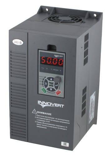 Преобразователь частоты векторный INNOVERT ITD402U43B3 (4,0 кВтx380 В), выходной ток 9.0 А | код ITD402U43B3_0301 | INNOVERT