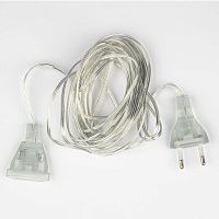 Удлинитель 3м UCX-Y25-10W-300 CLEAR 10Вт Y25 для подключения гирлянд провод прозр. Uniel UL-00009938