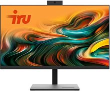Моноблок IRU Office 23IH6L 23.8 Full HD i5 12400 (2.5) 16Gb SSD512Gb UHDG 730 CR Free DOS GbitEth WiFi BT 120W Cam черный 1920x1080 (RUS) | код 2048093 | IRU