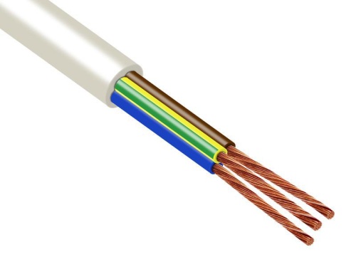 Провод TOKOV ELECTRIC ПВС 3х1.5 (2х1.5+1х1.5) 380В Б (уп.5м) 1945439