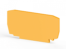 446 333, Концевой сегмент на клеммники YBK4, (желтый), NPP YBK4 | код 0.0.0.4.46333 | KLEMSAN