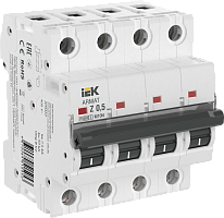 ARMAT Авт. выкл. M10N 4P Z 0,5А IEK | код AR-M10N-4-Z0D5 | IEK