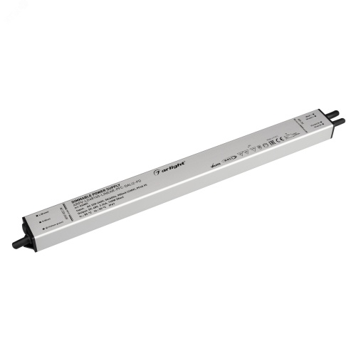 Блок питания ARPV-LG48160-LINEAR-PFC-DALI2-PD (48V, 3.34A, 160W) (IP67 металл, 5 лет) | код 34883 | Arlight