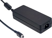 Адаптер настольный, AC-DC, 120Вт, вход 85...264B AC 47...63 Гц, 127...370B DC, выход 24B/5A, изоляция 3000В AC, 167x67x35мм, -30...+70С, сетевой разъём IEC320-C14, выходной разъем DIN-4P | код GST120A24-R7B | MeanWell
