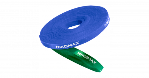 Стяжка-липучка NIKOMAX нарезаемая, в рулоне 5м, ширина 9мм, зеленая | код NMC-CTV05M-09-RL-GN | NIKOMAX Стяжка-липучка NIKOMAX нарезаемая, в рулоне 5м, ширина 9мм, зеленая | код NMC-CTV05M-09-RL-GN | NIKOMAX