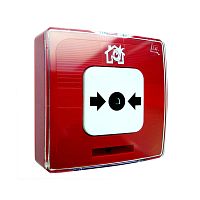 Извещатель пожарный ручной ИПР 513-10 исп. 1 сухой контакт подключение по 4-х проводной схеме (ИПР 513-10 исп.1) | код Rbz-122809 | Рубеж