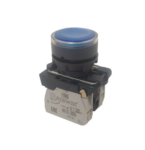 Выключатель Briswik КМЕ 4702м -Л 220В синий IP66 УХЛ2 10А 0но+2нз | код aB-EB-6Ai-7523 | Briswik