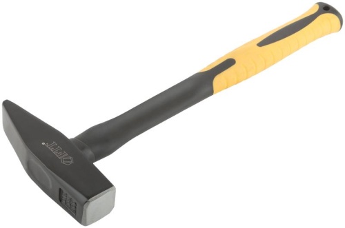 Молоток кованый, фиберглассовая усиленная ручка, Профи 800 гр | код 44327 | FIT Молоток кованый, фиберглассовая усиленная ручка, Профи 800 гр | код 44327 | FIT