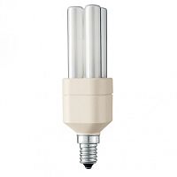 Лампа энергосберегающая (КЛЛ) MASTER PL-E 8Вт 230-240В E14 2700K PHILIPS | код 871150026366700 | PHILIPS