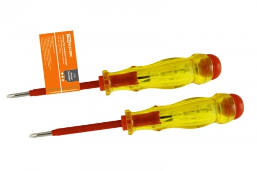 Отвертка-пробник (индикатор) с комбинированным жалом 160 мм, ЭкспертЭлектрик TDM | код SQ1015-0003 | TDM