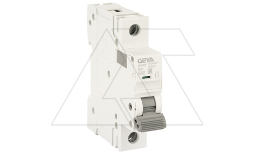 Авт. выключатель GYM9-1P-40D, 1P, 40A, хар-ка D, 6kA, 1M | код GYM91P40D | GEYA Авт. выключатель GYM9-1P-40D, 1P, 40A, хар-ка D, 6kA, 1M | код GYM91P40D | GEYA