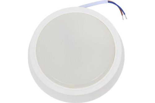 Светильник светодиодный ДБП 12 Вт 1140 лм 4000К AC 220В Белый IP20 круг D135х33мм Пластик ЖКХ Basic Gauss | код 193411212B | Gauss фото 3