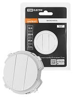 Выключатель 3-кл. 16А 250В белый, Байкал TDM | код SQ1819-0035 | TDM