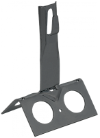 Дер. пр. кр. 6-8мм кон. шир. h=80мм оц. сталь TD IEK | код ZDP81-13-4-68-80 | IEK