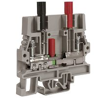 К.з. для амперметра с размык. 10 кв. Беж | код ZSB420 | DKC