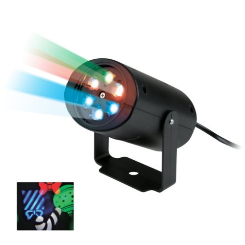 ULI-Q306 4W/RGB BLACK XMAS Светодиодный светильник-проектор | код UL-00001188 | Uniel