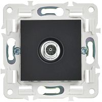 SKANDY Розетка TV оконечная SK-A12Bl черный IEKновинка | код SK-A10-O-K02 | IEK