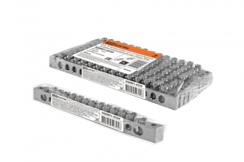 Шина N нулевая 6х9мм 12/2 (12 групп/крепеж по краям) никелированная инд. стикер TDM | код SQ0801-0339 | TDM Шина N нулевая 6х9мм 12/2 (12 групп/крепеж по краям) никелированная инд. стикер TDM | код SQ0801-0339 | TDM
