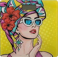 Весы напольные электронные Scarlett SC-BS33E068 макс.180кг рисунок | код 1416176 | SCARLETT