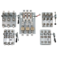 Выключатель нагрузки (рубильник) с плавкими предохранителями РПБ-4/1П-У3 | код 259920 | КЭАЗ