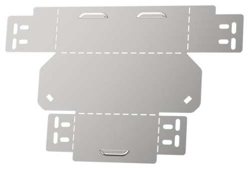 ESCA 3 Поворот 90град 80х100-0,6 IEK | код ES3-PG-90-080-100-06 | IEK