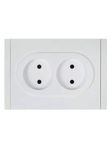 FORTE&PIANO Роз. 2-я без з/к з/ш б/к 10А FP226 бел. IEK | код FP-R20-10-1-K01 | IEK фото 5