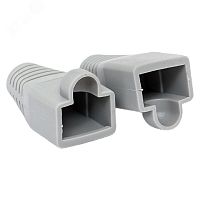 Колпачок изолирующий TERACOM для коннекторов RJ-45 PVC серый (упак.50шт) | код TRC-BT-RJ45-PVC-50 | EKF