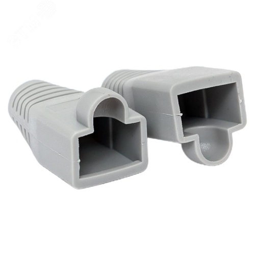 Колпачок изолирующий TERACOM для коннекторов RJ-45 PVC серый (упак.50шт) | код TRC-BT-RJ45-PVC-50 | EKF