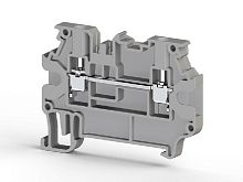 Клеммник на DIN-рейку 2.5кв.мм 2 ряда перем. сер. AVK 2.5R Klemsan 304409