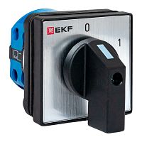 Переключатель кулачковый ПК-1-12 10А 2P «0-1» IP65 EKF | код pk-1-12-10-65 | EKF