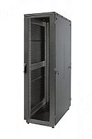 Шкаф Racknet S3000 22U 600 x 600, передняя дверь перфорированная одностворчатая, задняя дверь перфорированная одностворчатая, черный | код 60F-22-66-34BL | Eurolan