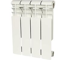 Радиатор биметаллический Profi BM 350 4 секции RAL9016 (86629) | код RG008P1IPIPAEI | Rommer