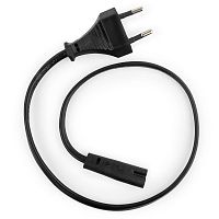 Кабель питания для ноутбуков, аудио/видео техники Cablexpert PC-184-VDE-0.5М, 0,5м, CEE 7/16 - C7, VDE, , 2-pin, 2х0,75, черный, пакет | код PC-184-VDE-0.5M | Cablexpert